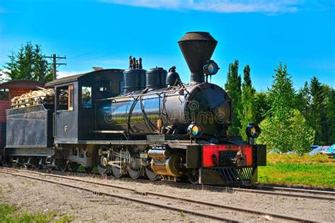 Narrow gauge steam trains. editorial photography. Image of locomotive - 26307742