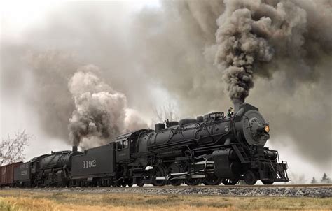 Train Railway Smoke Steam Locomotive Wallpapers Hd Desktop And | Porn Sex Picture