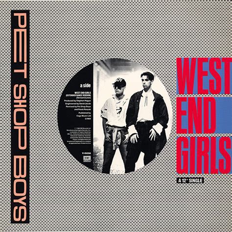 Pet Shop Boys – West End Girls (1985, Dance Mix Label, Allied Pressing, Vinyl) - Discogs