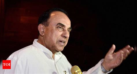 Subramanian Swamy - Times of India