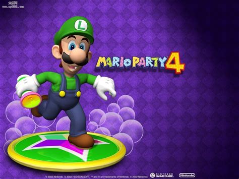 Mario Party - Luigi - Super Mario Bros. Wallpaper (1990294) - Fanpop