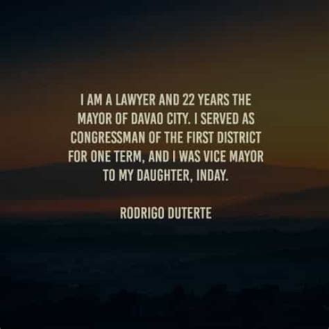 55 Famous quotes and sayings by Rodrigo Duterte