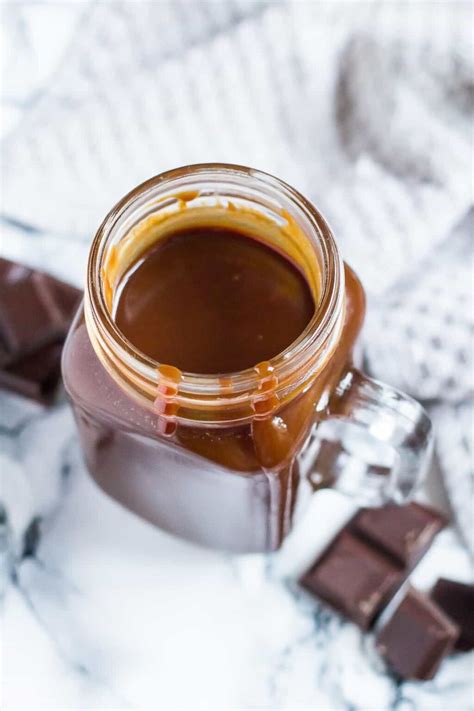 Salted Chocolate Caramel Sauce - Marsha's Baking Addiction