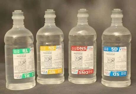 IV Fluids , 1000 ml , 100 ml at best price in Delhi | ID: 18674942588