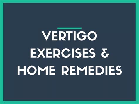 PPT - Vertigo Exercises PowerPoint Presentation, free download - ID ...