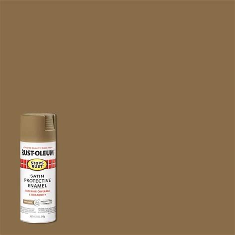 Rustoleum 241238 12 oz Satin Spray Enamel Dark Taupe | Michaels