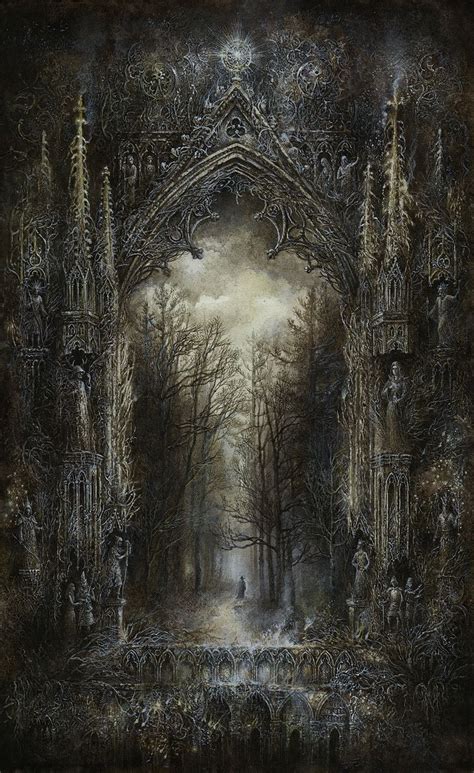 Artist Yaroslav Gerzhedovich - influenced by Gothic and Renaissance art ...