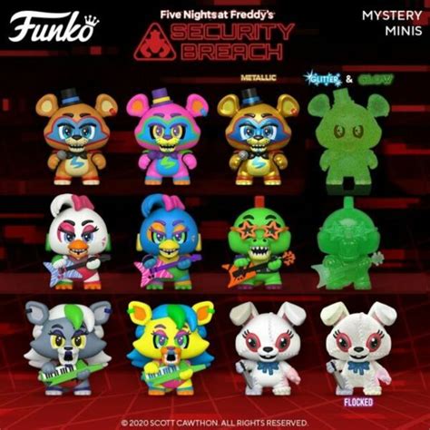 FNAF mystery mini bundle of 10 minis - circesoftware.net