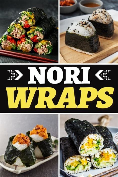 17 Best Nori Wraps (+ Easy Recipes) - Insanely Good