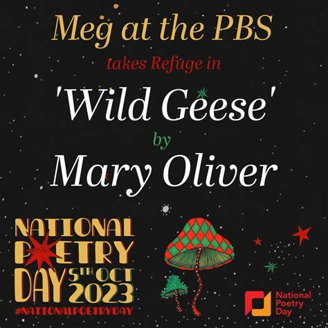 PBS Meg's National Poetry Day Refuge Poem - The Poetry Book Society