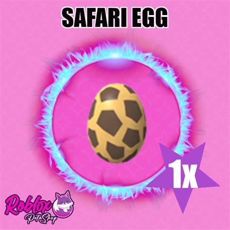 Safari Egg x1 Adopt Me