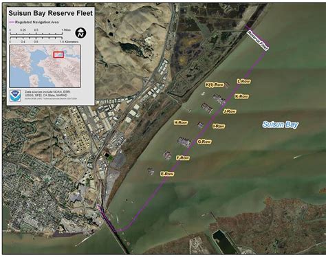 Aerial Map of the Suisun Bay Reserve Fleet | Flickr - Photo Sharing!