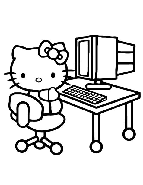 Computer Lab Coloring Pages at GetColorings.com | Free printable colorings pages to print and color