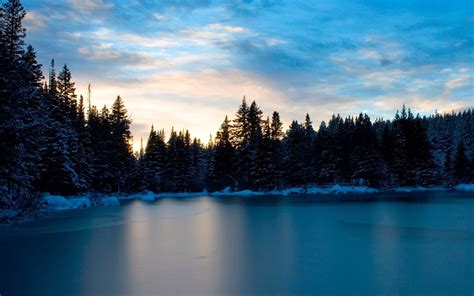 Frozen lake HD desktop wallpaper : Widescreen : High Definition ...