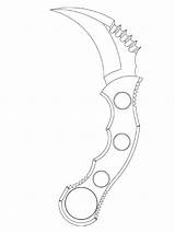 Coloring Pages Karambit Standoff 2 35 Pcs  Download Or Print For sketch template