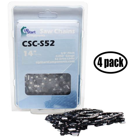 4X 14" Semi Chisel Saw Chain for Oregon S52 Chainsaws | eBay