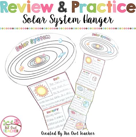 Solar System Hanger (Hanging Display) - The Owl Teacher