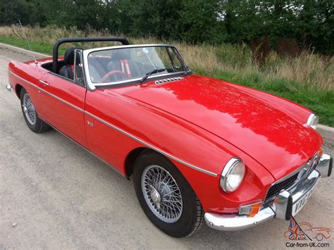 WONDERFUL MGB V8 ROADSTER 1971 TAX EXEMPT NO RESERVE