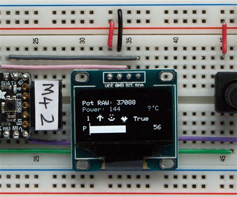 Graphics on a SSD1306 I2C OLED 128x64 Display With CircuitPython Using ...