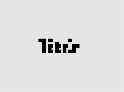 Tetris Logo Concept | Logo concept, Logos, Tetris design