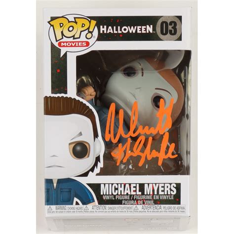 Nick Castle Signed "Halloween" #03 Michael Myers Funko Pop! Vinyl Figure Inscribed "The Shape ...