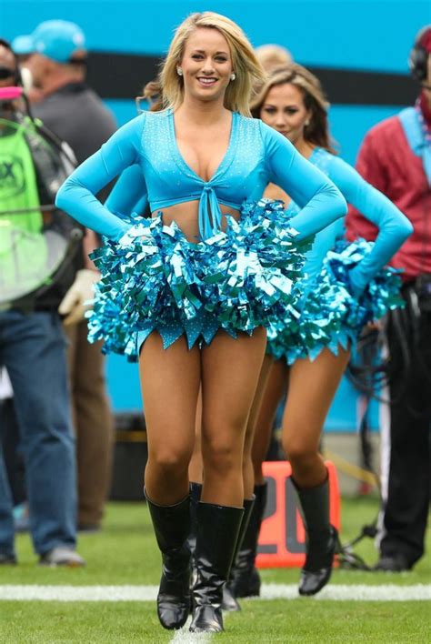 Pin by Алексей on Cheerleaders | Panthers cheerleaders, Hottest nfl ...