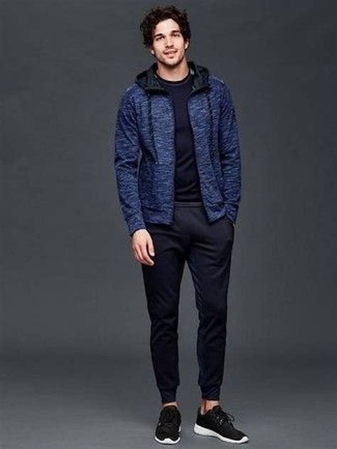 39 Elegant Blue Outfits For Mens Styles Ideas | Hoodie outfit men, Mens ...