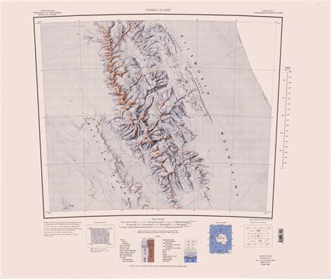 Vinson Massif Topo Map - Vinson Massif Antarctica • mappery