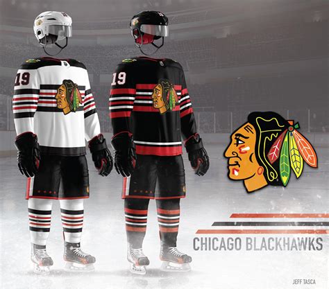 Chicago Blackhawks hockey uniform concept idea : r/hockey