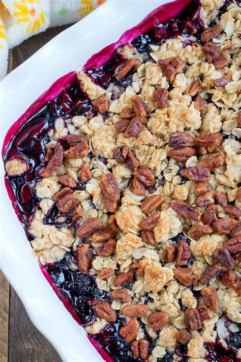 Fresh Huckleberry Cobbler Recipe - Easy Huckleberry Crisp