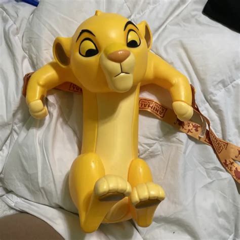 WALT DISNEY WORLD Animal Kingdom Lion King Baby Simba Refillable Popcorn Bucket $20.00 - PicClick