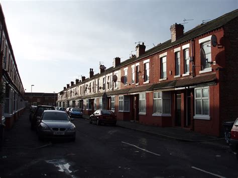 Free Stock photo of Terraced red brick houses in Moss Side, Manchester ...