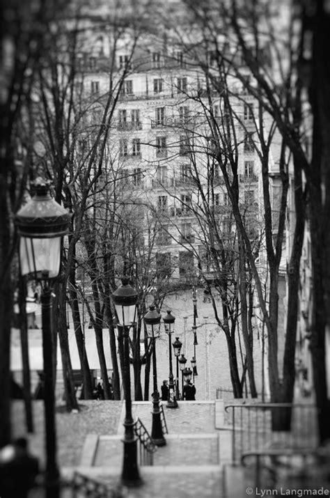 Paris Black and White Steps Montmartre Paris 8x10 Prints - Etsy