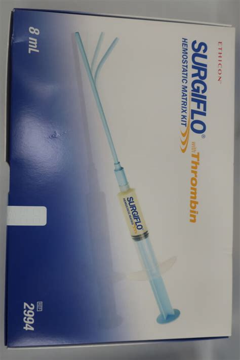 New ETHICON Surgiflo with Thrombin Hemostatic Matrix Kit - 2994 : Surgiflo Hemostatic Matrix Kit ...