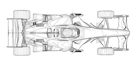 Race Car Vector Art