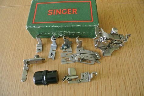 Antique Singer Sewing Machine Accessories / Attachments by ...