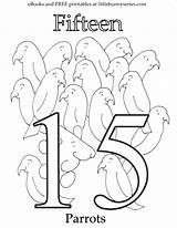 Number 15 Coloring Page At GetColoringscom  Free Printable Colorings sketch template