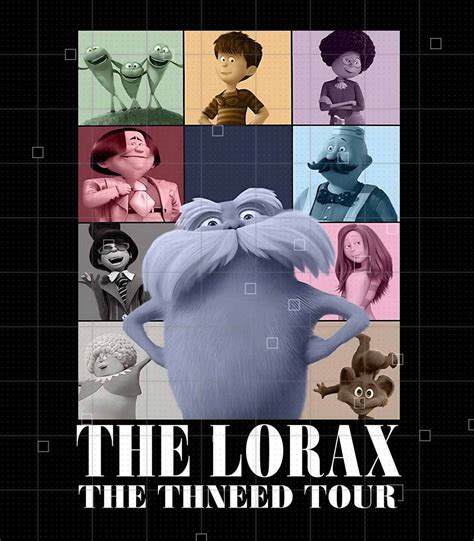 The Lorax Digital File the Lorax Thneed Tour Png Lorax - Etsy UK