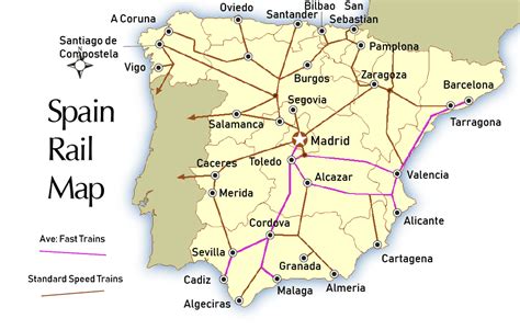 Barcelona Transportation Map | Train and Bus Stations in Barcelona Spain