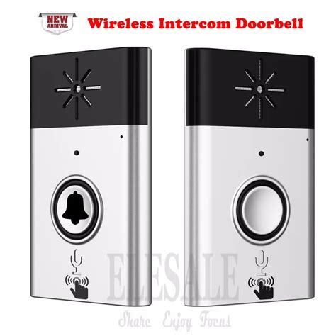 New Wireless Doorbell Intercom System Door Phone 2 Way Audio intercom ...