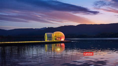 Download Caption: Impressive Lenovo Official Technology in Flawless Bubble Dome Design Wallpaper ...