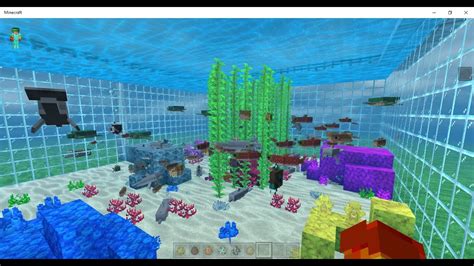 Making a Minecraft aquarium - YouTube