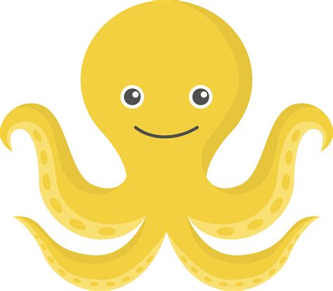 Octopus clipart cartoon orange, Octopus cartoon orange Transparent FREE ...