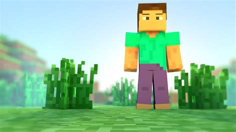 Minecraft Steve Animation