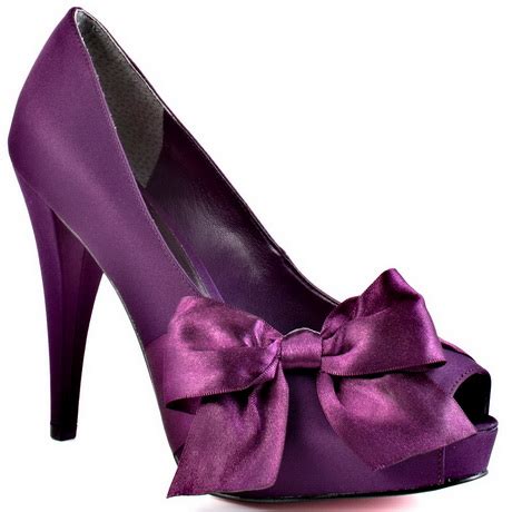 Purple shoes heels - Natalie