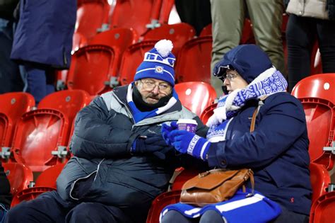 Reading fans at Rotherham - pictures by Eddie Greville - football.london