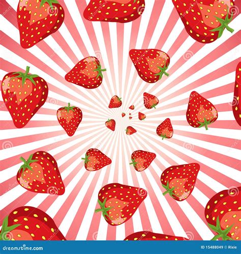 Strawberry Swirl Royalty Free Stock Images - Image: 15488049