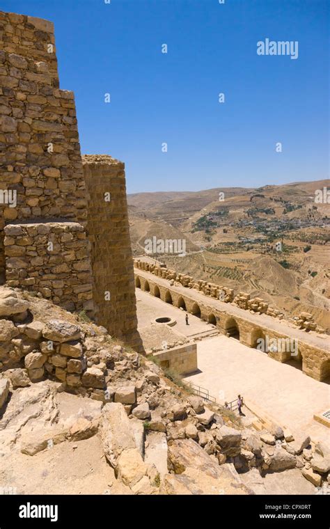 Kerak Castle, Jordan Stock Photo - Alamy