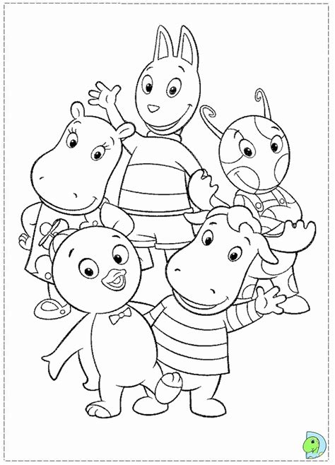 Backyardigans Coloring Pages Free - Coloring Home