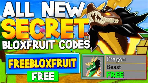 All Codes Blox Fruits 2021